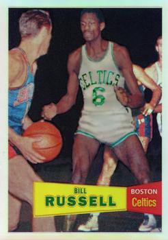 1996-97 Topps - Finest Reprints Refractor #40 Bill Russell Front