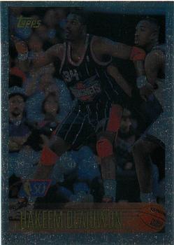 1996-97 Topps - NBA at 50 #35 Hakeem Olajuwon Front