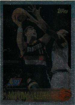 1996-97 Topps - NBA at 50 #38 Arvydas Sabonis Front