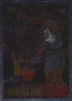 1996-97 Topps - NBA at 50 #65 John Stockton Front