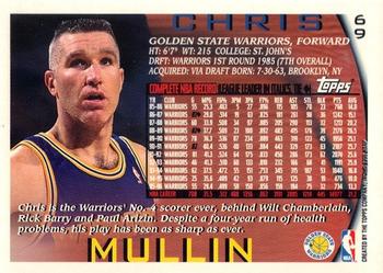 1996-97 Topps - NBA at 50 #69 Chris Mullin Back