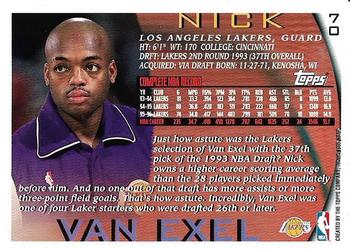 1996-97 Topps - NBA at 50 #70 Nick Van Exel Back