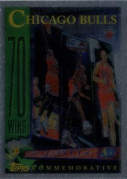 1996-97 Topps - NBA at 50 #72 Chicago Bulls 72 Wins Front