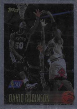 1996-97 Topps - NBA at 50 #80 David Robinson Front