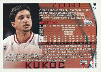 1996-97 Topps - NBA at 50 #99 Toni Kukoc Back