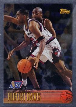 1996-97 Topps - NBA at 50 #114 Hubert Davis Front