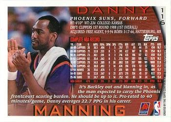 1996-97 Topps - NBA at 50 #116 Danny Manning Back