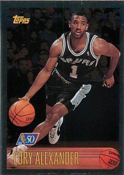 1996-97 Topps - NBA at 50 #136 Cory Alexander Front