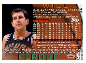 1996-97 Topps - NBA at 50 #143 Will Perdue Back