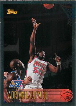 1996-97 Topps - NBA at 50 #156 Adrian Caldwell Front