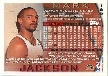 1996-97 Topps - NBA at 50 #166 Mark Jackson Back