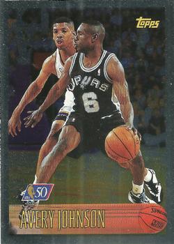 1996-97 Topps - NBA at 50 #202 Avery Johnson Front