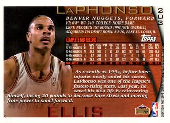 1996-97 Topps - NBA at 50 #203 LaPhonso Ellis Back