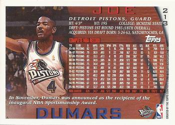 1996-97 Topps - NBA at 50 #213 Joe Dumars Back
