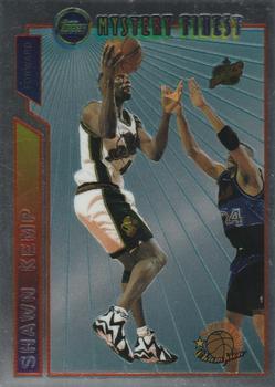 1996-97 Topps - Super Team Champion Mystery Finest Bordered #M8 Shawn Kemp Front