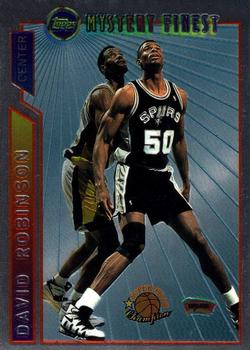 1996-97 Topps - Super Team Champion Mystery Finest Bordered #M9 David Robinson Front