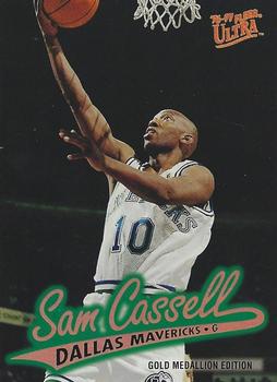 1996-97 Ultra - Gold Medallion #G-167 Sam Cassell Front