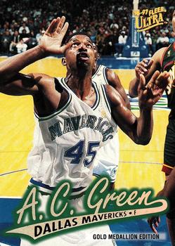 1996-97 Ultra - Gold Medallion #G-170 A.C. Green Front