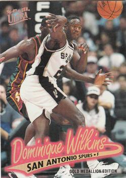 1996-97 Ultra - Gold Medallion #G-244 Dominique Wilkins Front