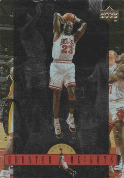 1996 Upper Deck Michael Jordan Greater Heights 3x5 #GH3 Michael Jordan Front