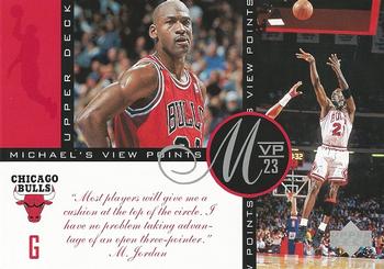 1996 Upper Deck Michael Jordan Michael's Viewpoints 3x5 #VP7 Michael Jordan Front