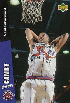 1996-97 Collector's Choice Cardzillion/Folz Mini #32 Marcus Camby Front