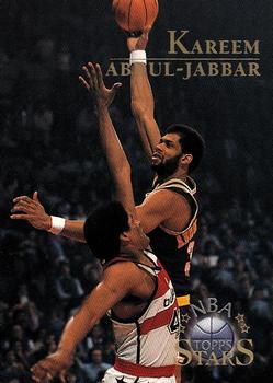 1996-97 Topps Stars #1 Kareem Abdul-Jabbar Front