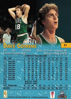 1996-97 Topps Stars #11 Dave Cowens Back