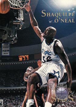 1996-97 Topps Stars #32 Shaquille O'Neal Front