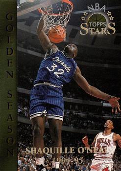 1996-97 Topps Stars #82 Shaquille O'Neal Front