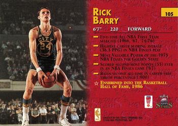 1996-97 Topps Stars #105 Rick Barry Back