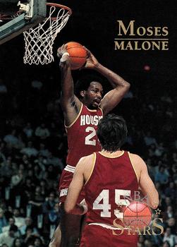 1996-97 Topps Stars #127 Moses Malone Front