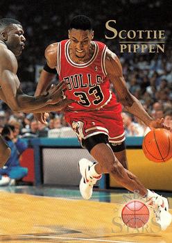 1996-97 Topps Stars #136 Scottie Pippen Front