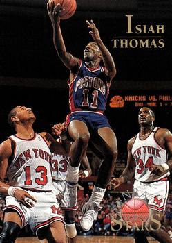 1996-97 Topps Stars #144 Isiah Thomas Front
