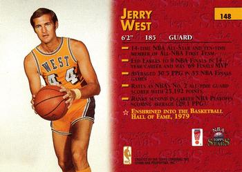 1996-97 Topps Stars #148 Jerry West Back