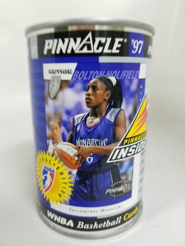 1997 Pinnacle Inside WNBA - Cans #14 Ruthie Bolton-Holifield Front