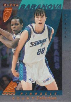 1997 Pinnacle Inside WNBA - Court Collection #12 Elena Baranova Front