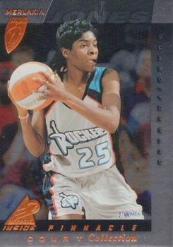 1997 Pinnacle Inside WNBA - Court Collection #14 Merlakia Jones Front