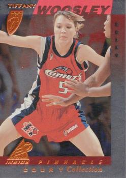 1997 Pinnacle Inside WNBA - Court Collection #20 Tiffany Woosley Front