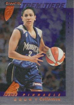 1997 Pinnacle Inside WNBA - Court Collection #21 Chantel Tremitiere Front