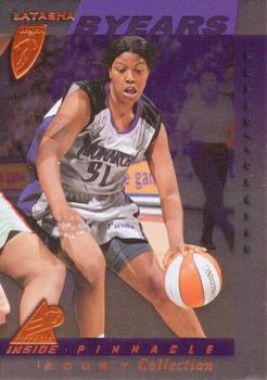 1997 Pinnacle Inside WNBA - Court Collection #45 Latasha Byears Front