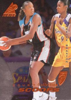 1997 Pinnacle Inside WNBA - Court Collection #61 Janice Lawrence Braxton Front