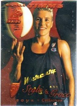 1997 Pinnacle Inside WNBA - Court Collection #75 Michele Timms Front