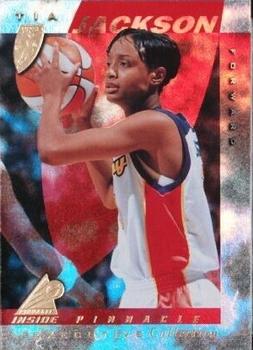 1997 Pinnacle Inside WNBA - Executive Collection #10 Tia Jackson Front
