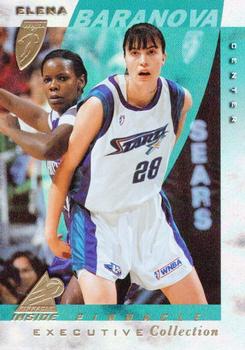 1997 Pinnacle Inside WNBA - Executive Collection #12 Elena Baranova Front