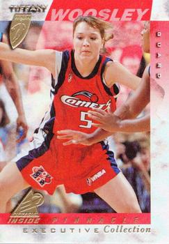 1997 Pinnacle Inside WNBA - Executive Collection #20 Tiffany Woosley Front