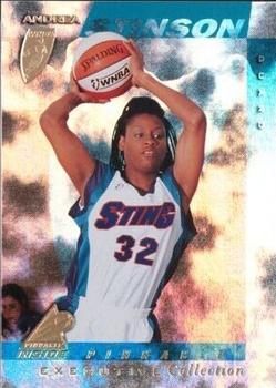 1997 Pinnacle Inside WNBA - Executive Collection #37 Andrea Stinson Front