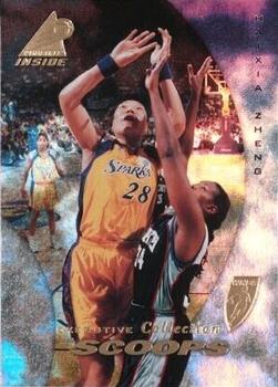 1997 Pinnacle Inside WNBA - Executive Collection #57 Haixia Zheng Front