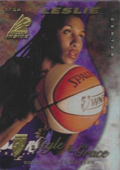 1997 Pinnacle Inside WNBA - Executive Collection #73 Lisa Leslie Front