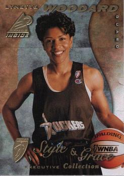 1997 Pinnacle Inside WNBA - Executive Collection #78 Lynette Woodard Front